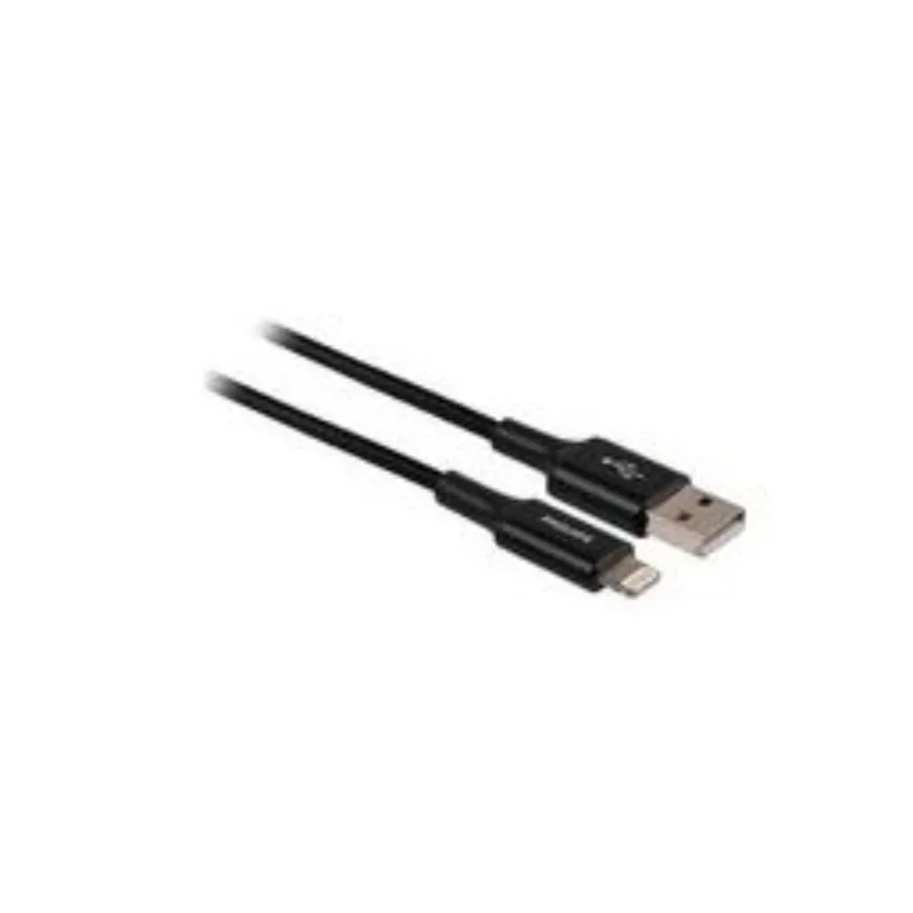 Philips Dual USM Wall Chager with USA-a/USB-C Charge Cable, Black